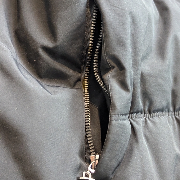 ZeroXposur Ski Puffer Jacket 60% Down. 40% Feathers Black with Hood Large - Picture 3 of 12